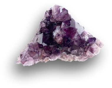 Amethyst Crystal with Shadow